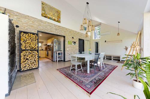 Facilities, Pine forest beach house in Laulasmaa
