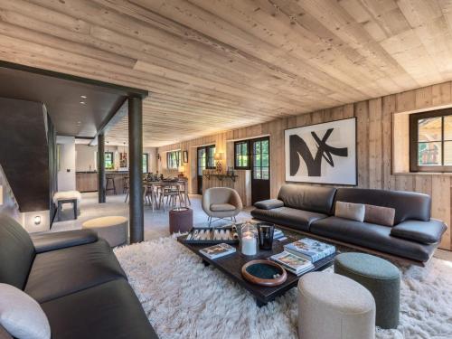 Chalet cosy à Megève, 8 pers, 4 chambres, parking, proche centre - FR-1-569-201 - Location, gîte - Megève