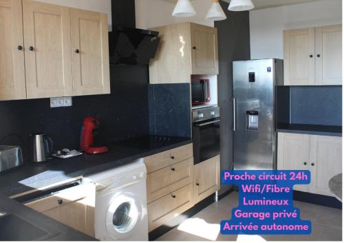 Le 24 Tranquille 3 Chambres à 2 Min du Circuit - Location saisonnière - Le Mans