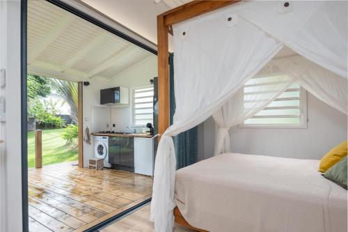 Sanoa lodge - Bungalow Climatise in Baie-Mahault