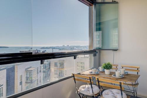 Stylish 1BR Apartment with Gym & Spacious Balcony, Helsinki (foto 6)