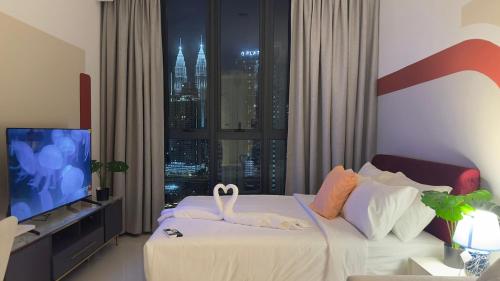 Cozy couple suite 23A3B at KLCC, Kuala Lumpur