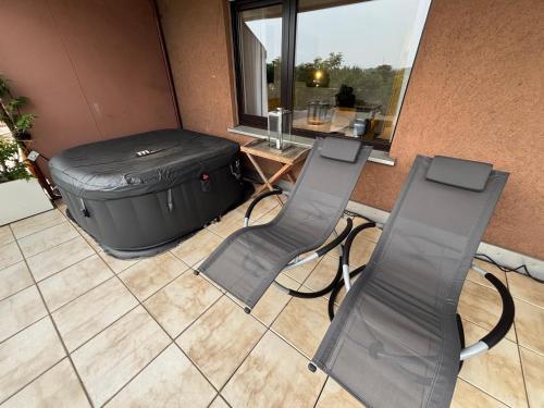 Penthouse mit Whirlpool, Traumblick und großer Dachterrasse, Bad Salzuflen (foto 6)