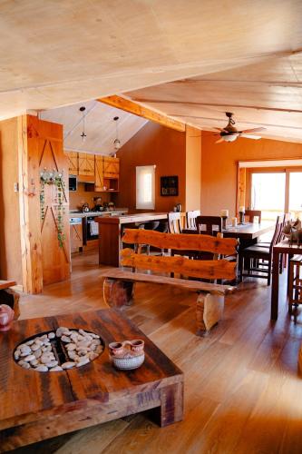 Mamalluca Villas with views of the Elqui Valley in Vicuna