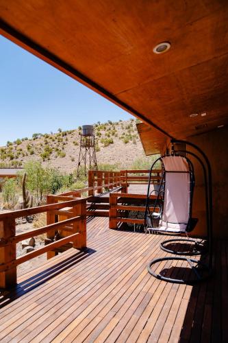Mamalluca Villas with views of the Elqui Valley in Vicuna
