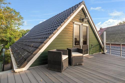 A szálláshely kívülről, Het Schoolhuis in Ferwerd