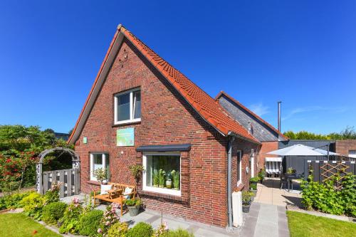 Viesnīcas āriene, Ferienhaus Moorgeist in Holtgast