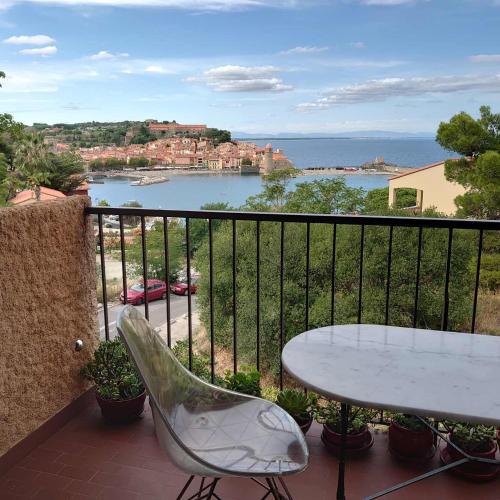 5HC61 - Appartement T3 superbe vue mer avec piscine - Location saisonnière - Collioure