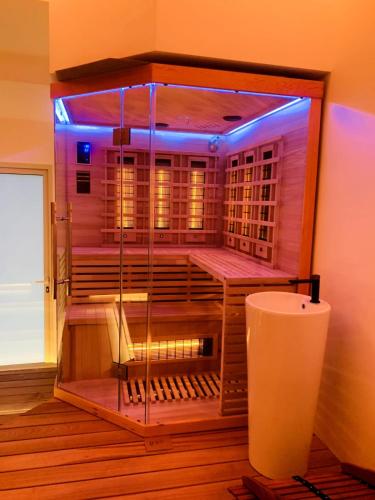 Sauna, Il Rifugio di Gaia Apartment B&B in Reggio Calabria
