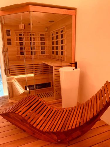 Sauna, Il Rifugio di Gaia Apartment B&B in Reggio Calabria