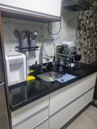 ห้องครัว, Studio Ipiranga Aconchego in กูร์ซิโน