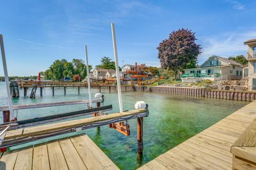 Spacious Riverfront Home w/ Dock in St Clair! in Saint Clair