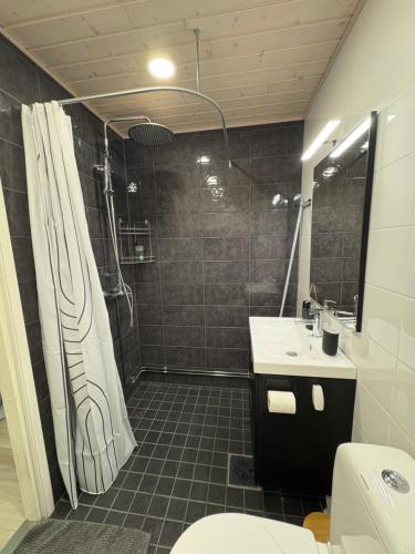 Zuhanyzó, Valoisa 47 m2 kaksio Seinäjoen Upasta (Valoisa 47 m2 kaksio Seinajoen Upasta) in Seinäjoki