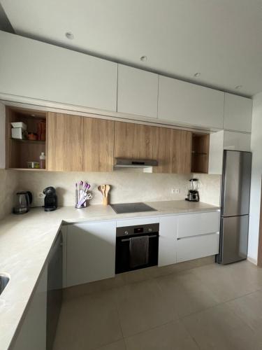 Kitchen, Beautiful apartment with sea view in Martil