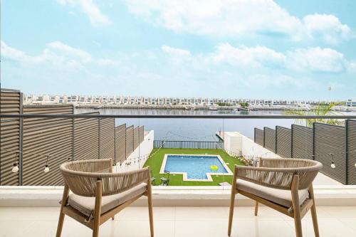 Al Bandar Luxury Villa with private pool - Al Dana Island Fujairah in 查伊拉城中心