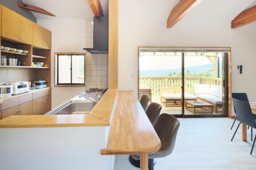 주방, Vista Fuji Retreat in 간나미