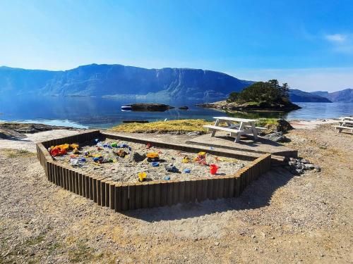 Iekārtas, 6 person holiday home in Sørbøvåg (6 person holiday home in Sørbøvag) in Sørbøvågen