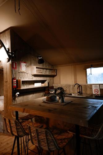 Konyha, Koondrook Glamping Retreat in Koondrook