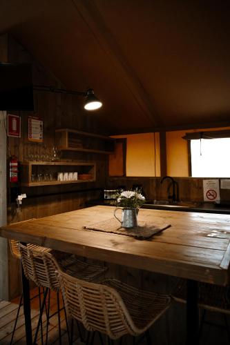 Konyha, Koondrook Glamping Retreat in Koondrook