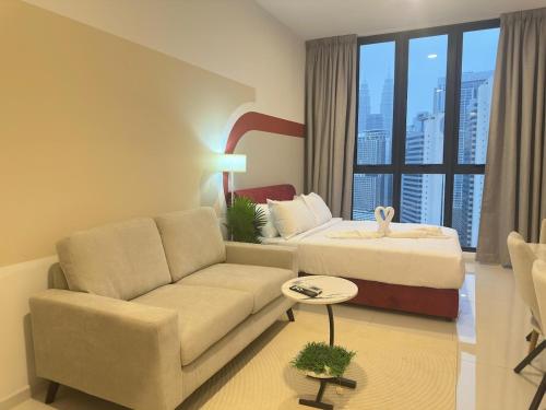 KLCC view suite 292B at Majestic residence, Kuala Lumpur