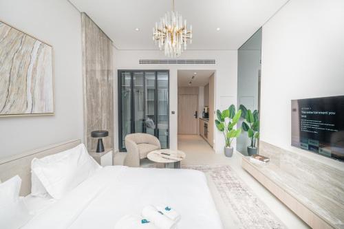 Modern Studio Apartment for Rent Fully Furnished, Dubái (foto 3)