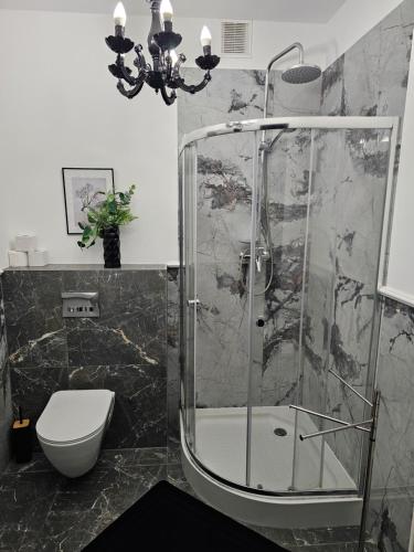 Shower, Pokoje De Lux 104 in Niemce