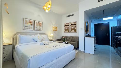 Queen Bed Studio - Elegant Chic Luxe Escape, Abu Dhabi (foto 9)