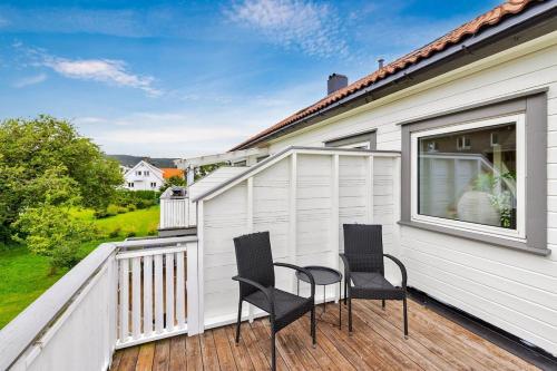 Balcony/terrace, Apartment centrally located in Kristiansand, four bedrooms in Lund