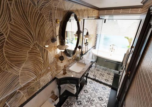 Bathroom, Lan Ha Bay Overnight Cruises - Booking Center in Ben Beo