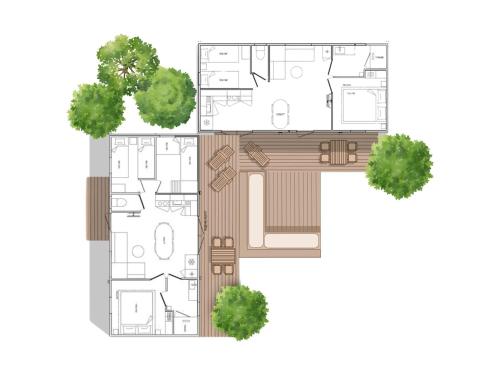 5 bedrooms, 8 beds