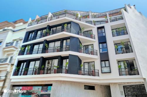 Vue extérieure, Stayhere Casablanca - Maarif - Elite Residence near Villa des Arts