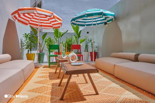 Balcony/terrace, Stayhere Casablanca - CIL - Vibrant Residence in Cil