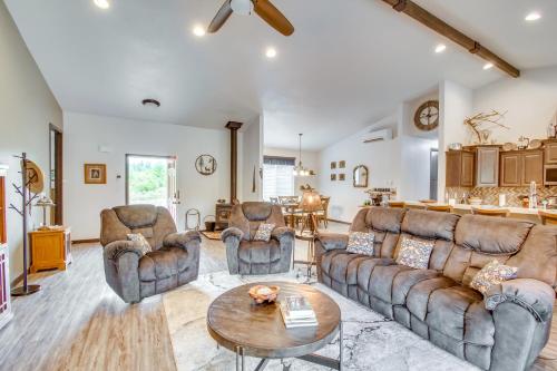Peaceful Shelton Home with Spacious Yard and Fire Pit! in Shelton