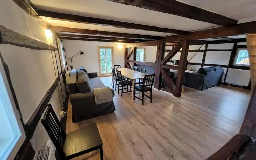 Vierseithof "Waitzdorfer Hof" in Hohnstein, Deutschland