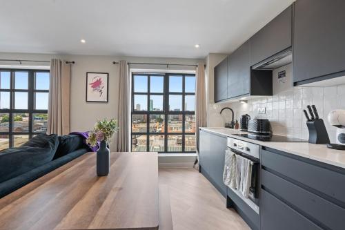 #45 2 bed Lux Fountain Lofts Digbeth, Birmingham (fotografie 9)