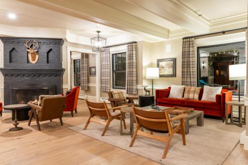 大堂, 老鷹山高爾夫俱樂部酒店 (Eagle Mountain House and Golf Club) in 新漢普郡傑克遜 (NH)