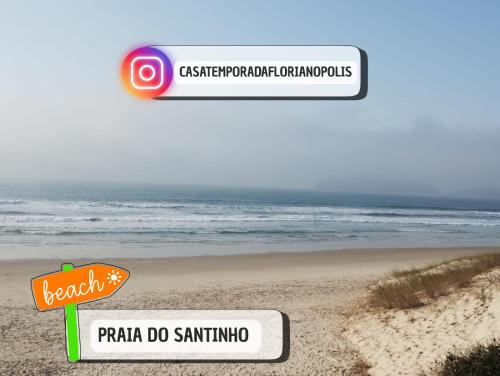 مناطق جذب قريبة, Casa na Praia do Santinho in Santinho Beach