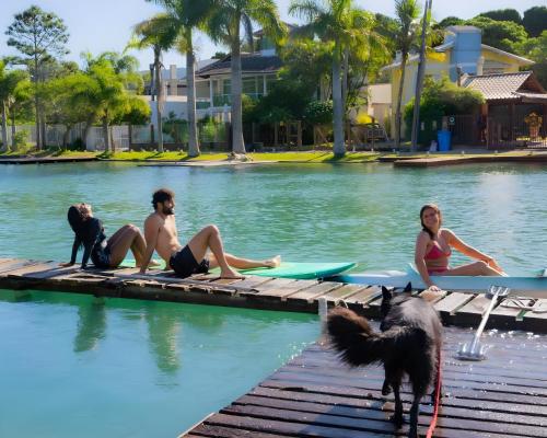 A környék, Nômades Riverside - Adventure Hostels & Coworking (Nomades Riverside - Adventure Hostels & Coworking) in Barra da Lagoa Beach