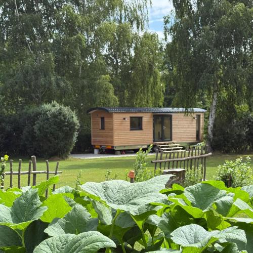 A szálláshely kívülről, Maringotka Zdenička (Maringotka Zdenicka) in Petrovice U Susice