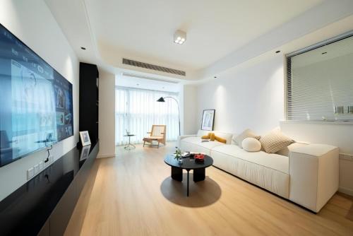 Eastern Hub - Bund Branch Xujiahui Garden 2 bedrooms near Jinan Tempel, Shanghái (foto 7)