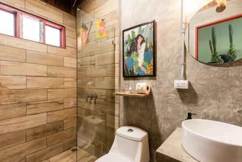 Fürdőszoba, Monteverde The Lodge in Monteverde