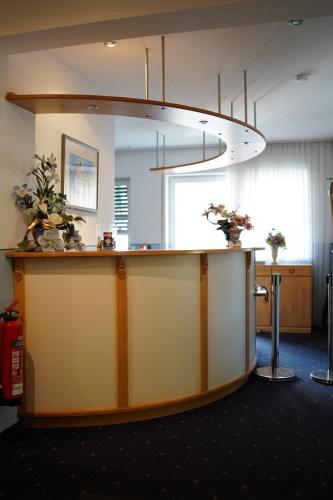 大堂, 蘭派斯波斯特委酒店 (Hotel-Landpension Postwirt) in 基爾興西滕巴赫