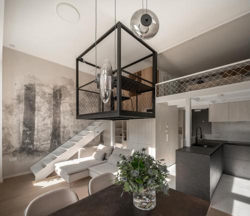 Designer Loft Apartment Holešovice, Parking, Balcony, Praga (foto 7)