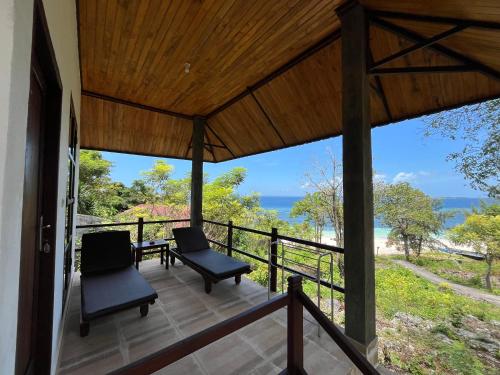 Balkons/terase, Bara Cabana Hotel in Tanete