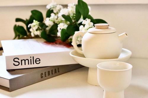 Shanghai Hills&Well-time Scandi Loft with Terrace Near Line2 Jing'an Temple, Shanghai (foto 6)
