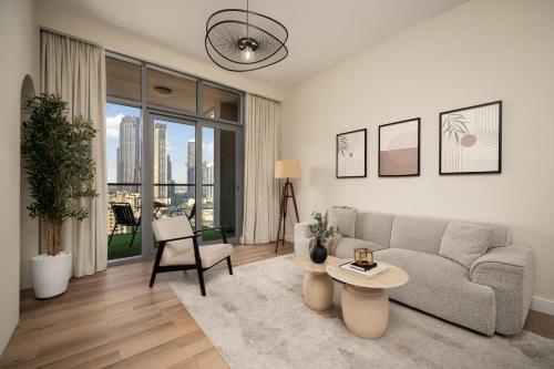 Elegant 3-Bedroom Apartment - Panoramic Burj Khalifa and Downtown Views, Dubai (foto 8)