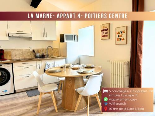 La Marne #4- Poitiers Centre Ville - Location saisonnière - Poitiers