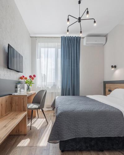 1 double bed