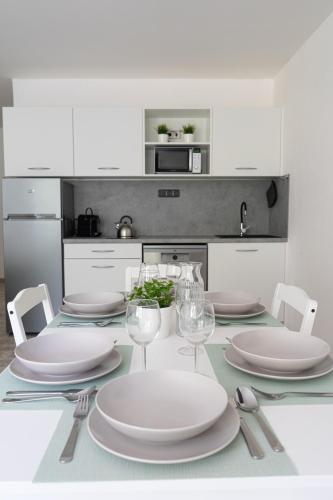 ห้องครัว, La Via Natura Apartmány Rejštejn (La Via Natura Apartmany Rejstejn) in เรชเตย์น