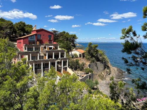 Studio neuf vue sur mer et piscine - Location saisonnière - Collioure